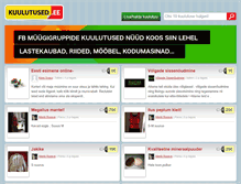 Tablet Screenshot of kuulutused.ee